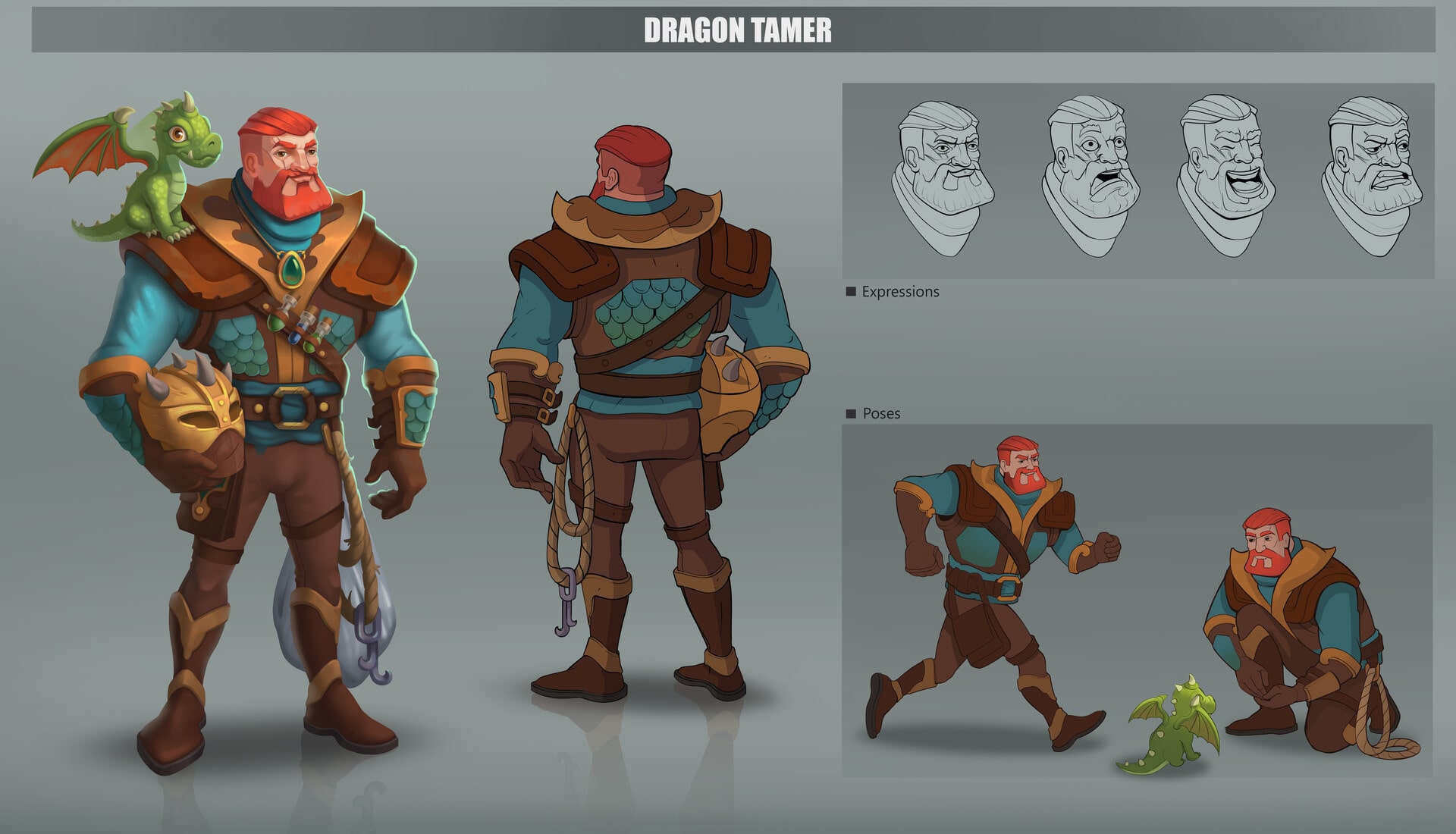 Dragon Tamer Character Design